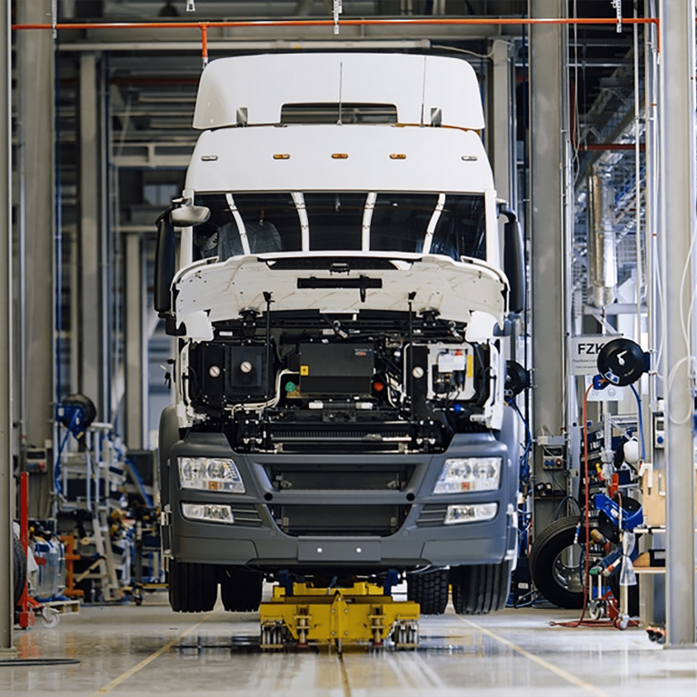 Производство грузовиков за первое полугодие 2021 года