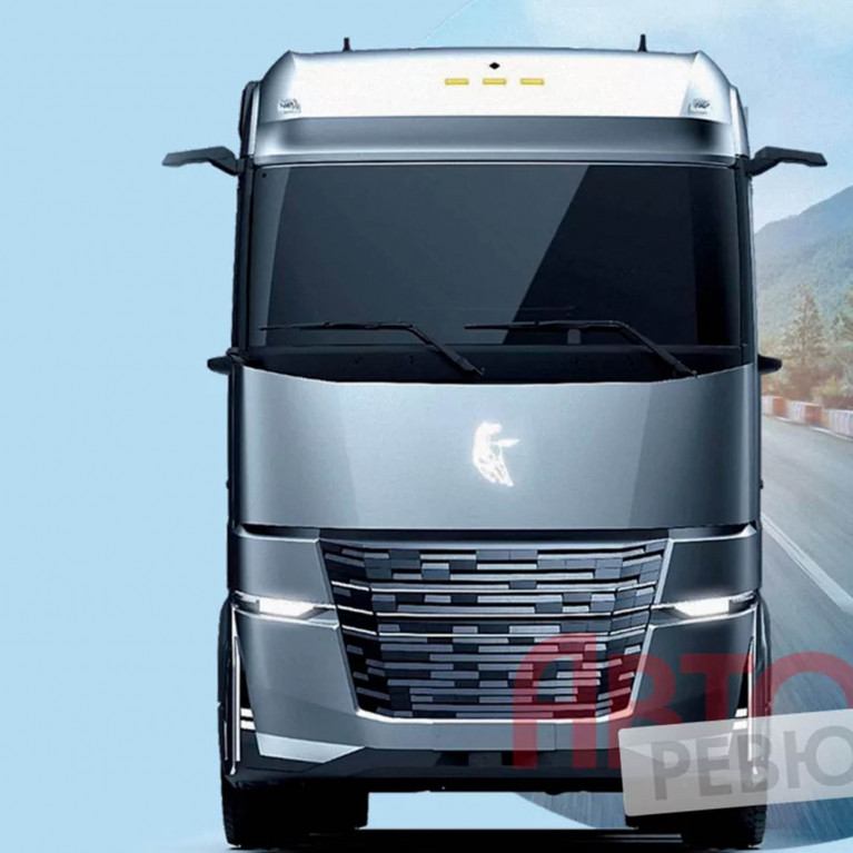 Первое фото нового грузовика КамАЗ семейства K6