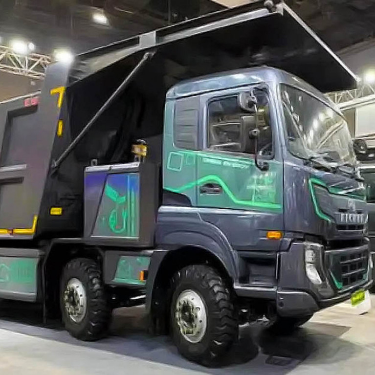 Показан индийский самосвал Eicher Pro 8035XM