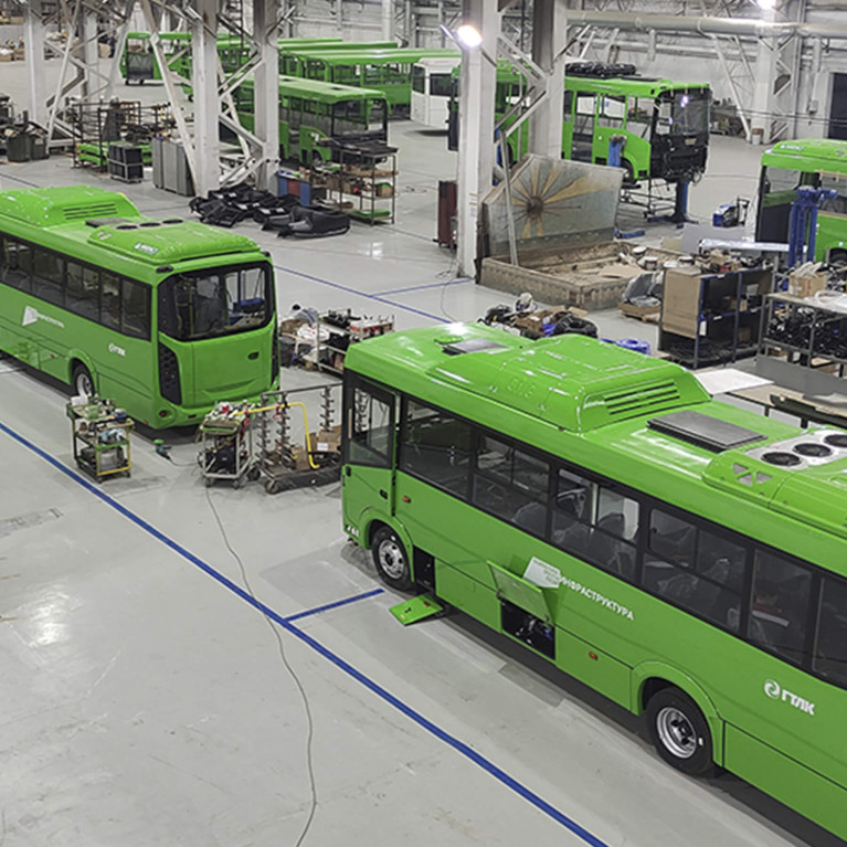 Серийное производство автобуса СИМАЗ-4282