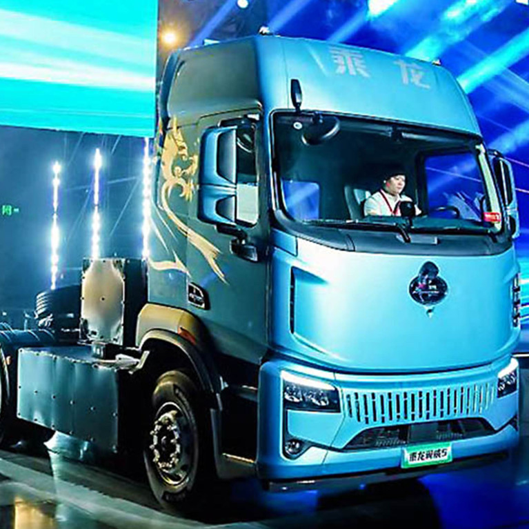 Представлен электрический тягач Dongfeng Liuzhou