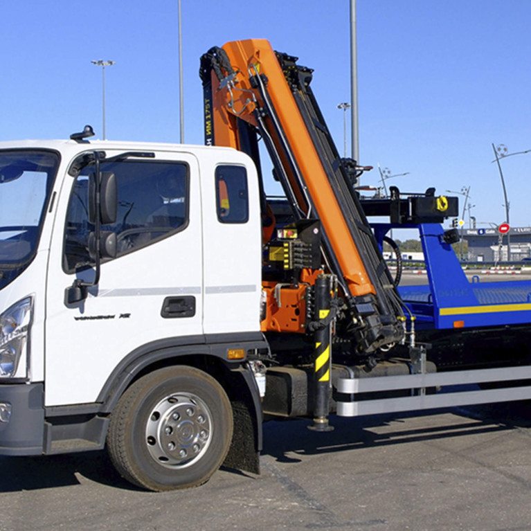 Новый эвакуатор на базе «Валдая 12»