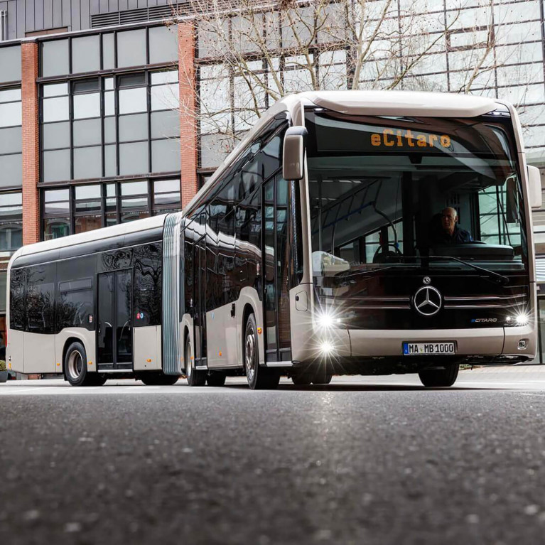 Немцы из Mercedes представили новый электробус eCitaro G