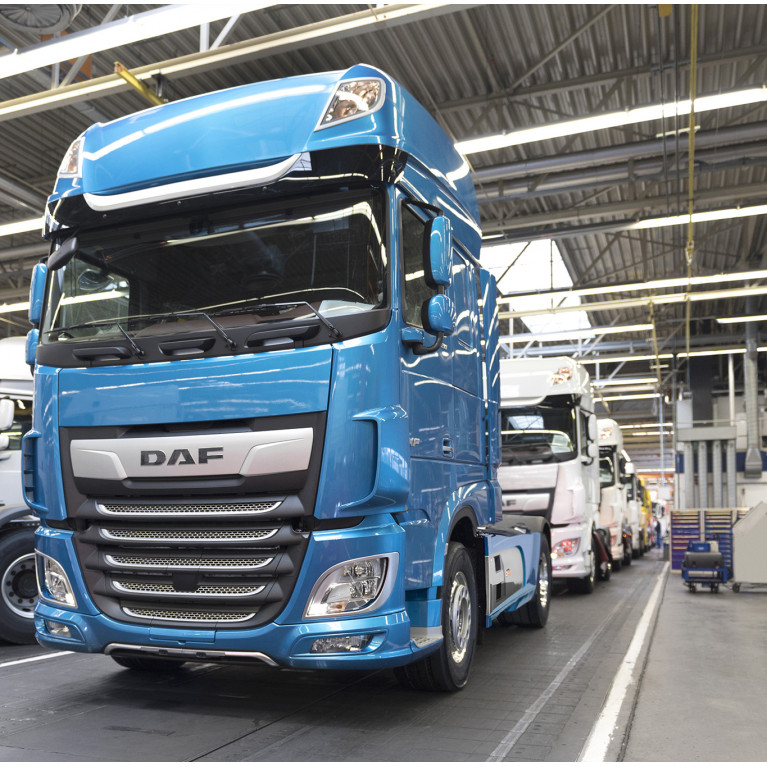 DAF представил юбилейную линейку грузовиков в честь выпуска 250-тыс. кабины Super Space Cab