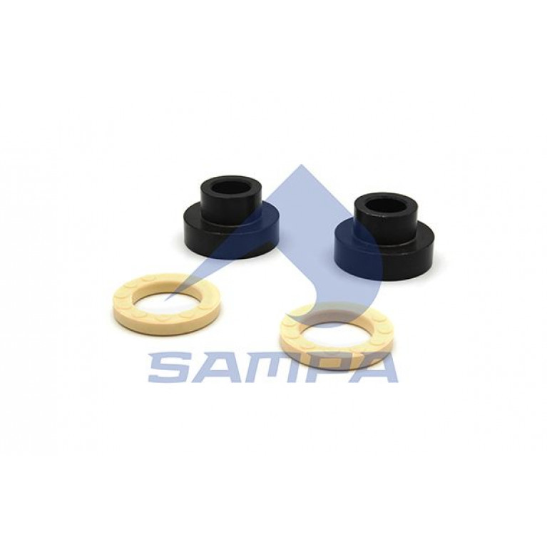 Ремкомплект SCANIA 4 series цилиндра подъема кабины (втулки 2шт.,кольца 2шт.) SAMPA