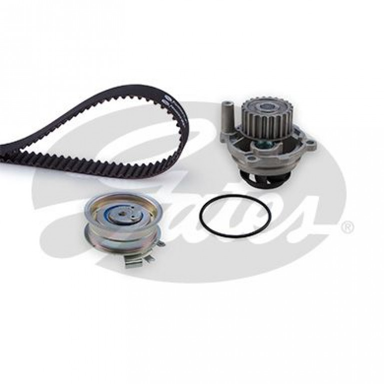 Комплект ГРМ VW AUDI A3 (96-13),A4 (94-08) SKODA Octavia (97-) (1.6) с насосом водяным GATES