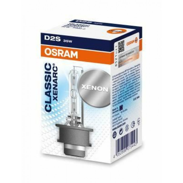 Лампа ксеноновая D2S 35W P32d-2 4300K OSRAM