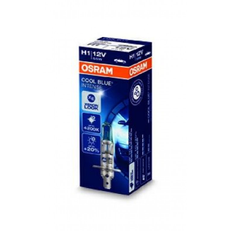 Лампа 12V H1 55W +20% P14.5s Cool Blue Intense OSRAM