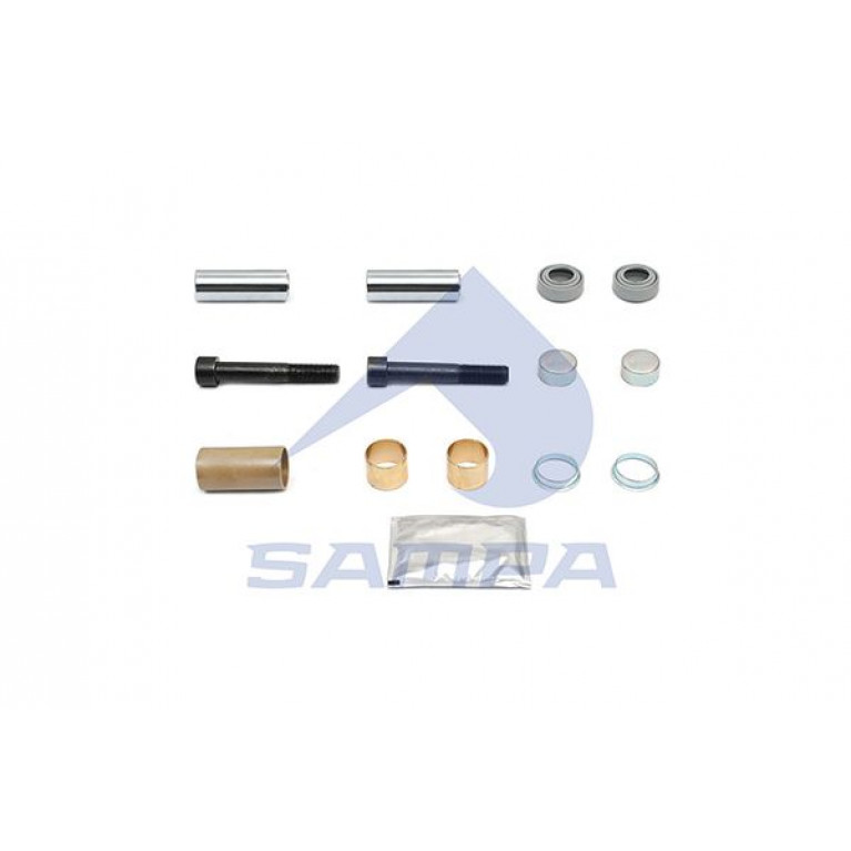 Ремкомплект суппорта VOLVO FH (направляющие,втулки,крышка,пыльники) SAMPA