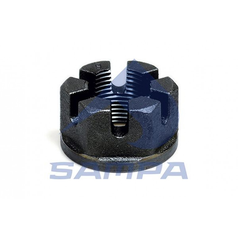 Гайка BPW ступицы корончатая (М42х3 SW65) SAMPA