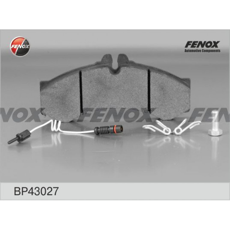 Колодки тормозные MERCEDES Sprinter (96-06) передние (4шт.) FENOX