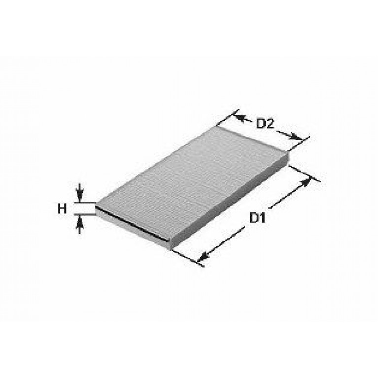 Фильтр воздушный салона HYUNDAI Sonata 5,Santa Fe,Trajet,XG KIA Magentis,Optima (03-) CLEAN FILTER