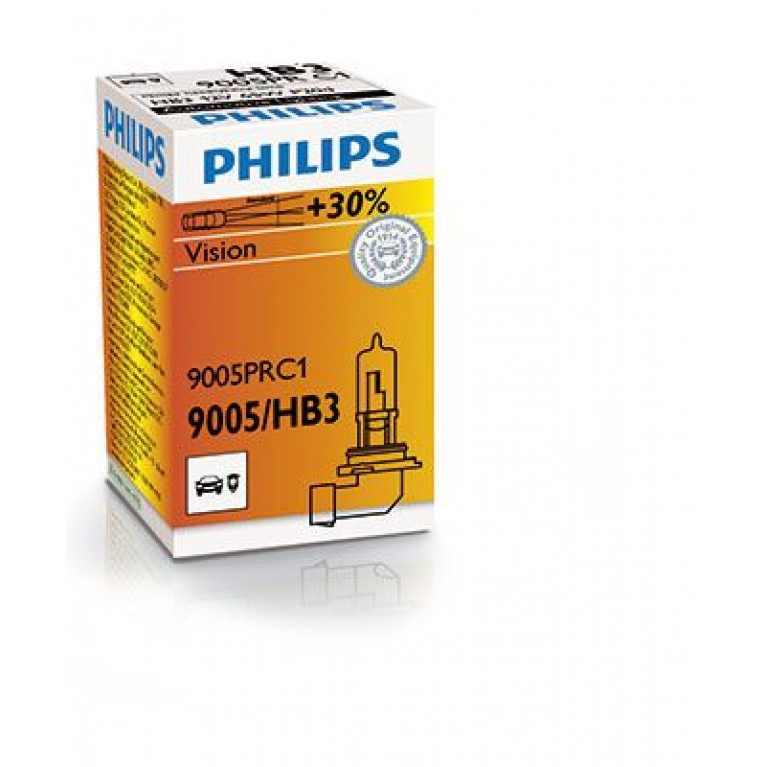 Лампа 12V HB3 65W +30% P20d Premium PHILIPS