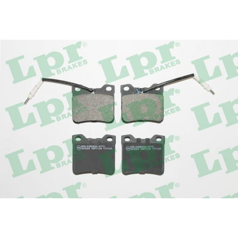 Колодки тормозные MERCEDES Vito (W639) задние (4шт.) LPR