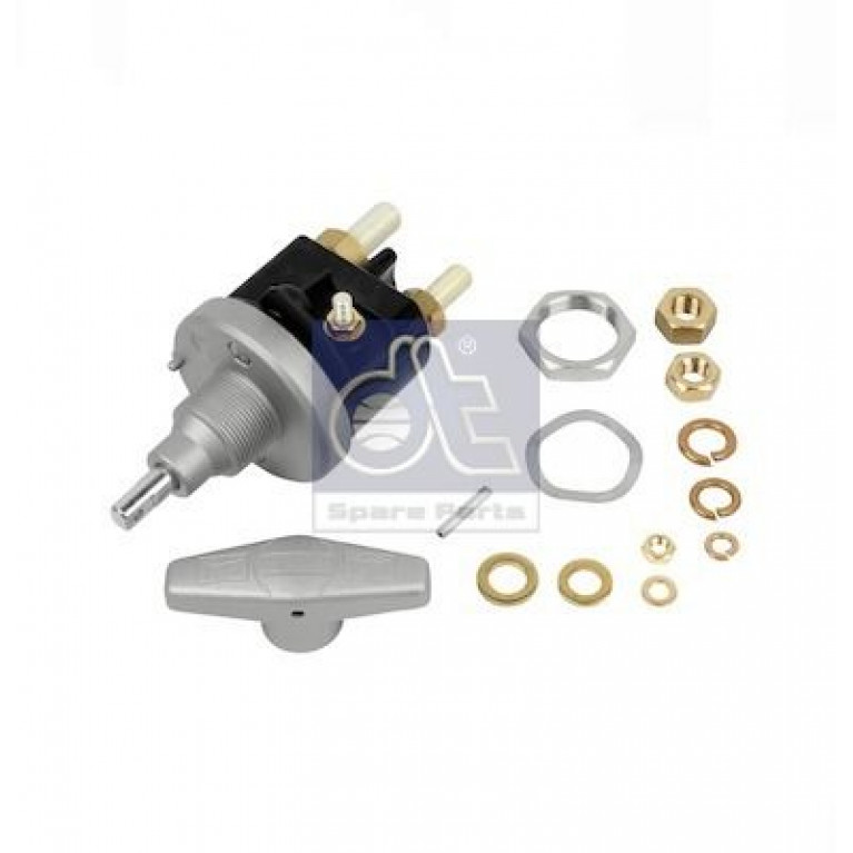Выключатель массы IVECO Stralis,EuroTech,EuroStar (M10х1.5,M12х1.5 24V 250A) DIESEL TECHNIC