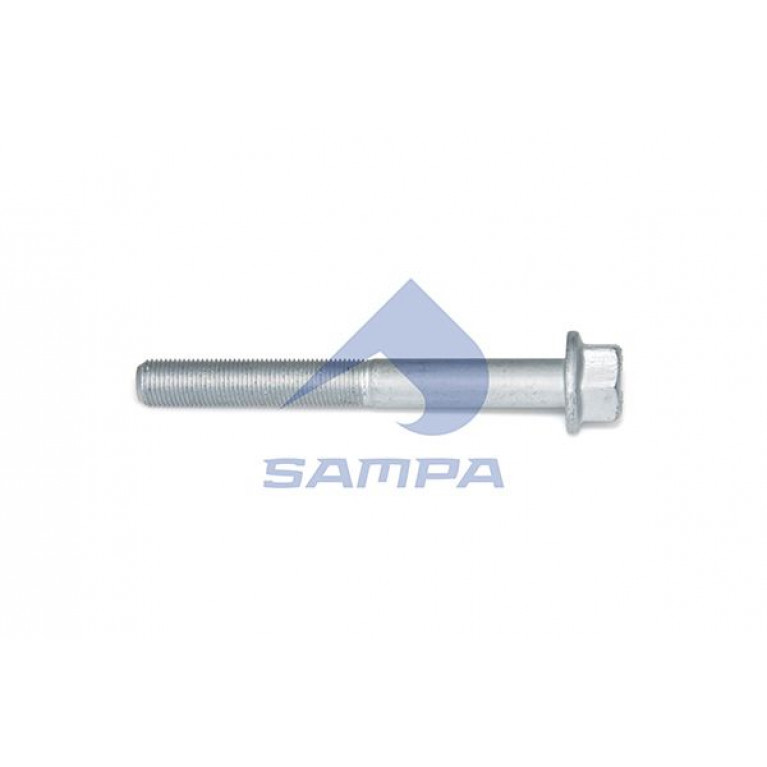 Болт MERCEDES Actros амортизатора (M16x1.5x130мм) заднего нижний SAMPA