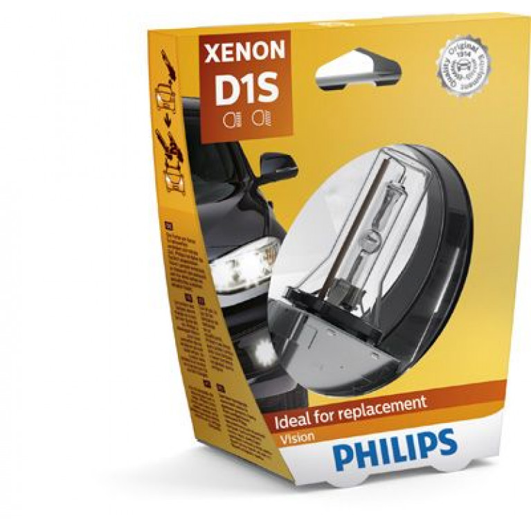 Лампа ксеноновая D1S 4600K бокс (1шт.) Xenon Vision PHILIPS