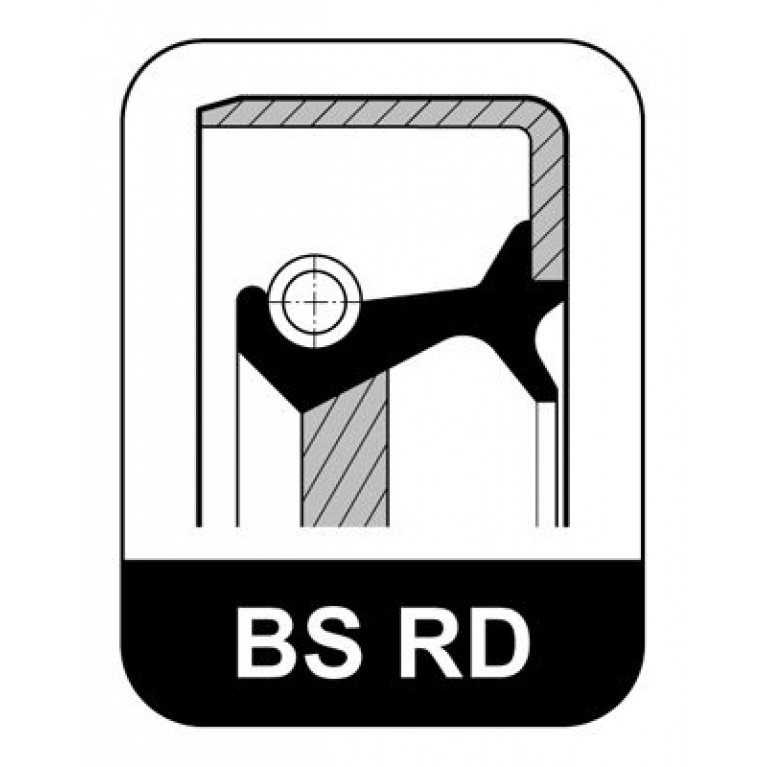 Сальник коленвала MAN дв.D0824,0826,0834,0836 передний (66х90х12мм) ELRING