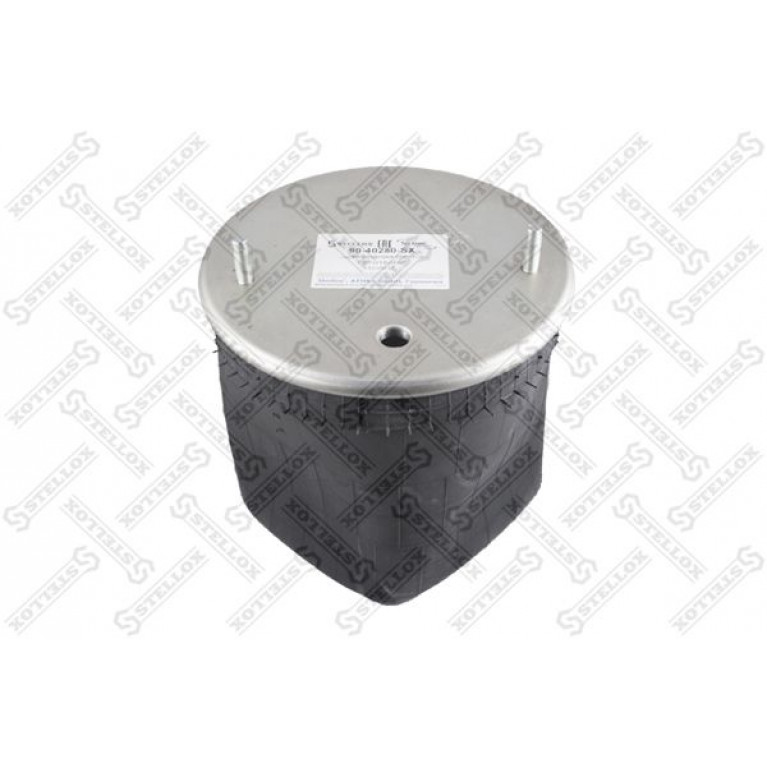 пневмоподушка без стак.!2шп.M12 смещ.25 1отв-шт.M22 Н:отв.D156.5 \Schmitz,Weweler
