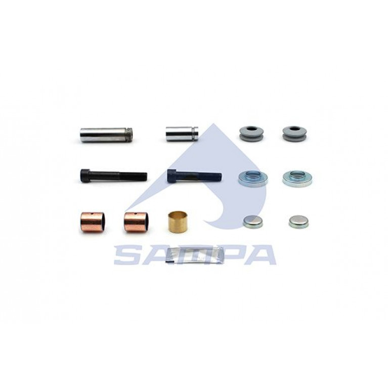 Ремкомплект суппорта MERITOR (направляющие,пыльники,болты) SAMPA