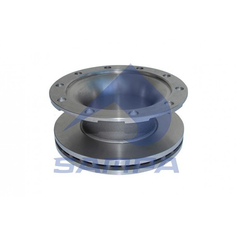 Диск тормозной BPW ось EcoPlus (377х45х160 10n SB3745T) (1шт.) SAMPA
