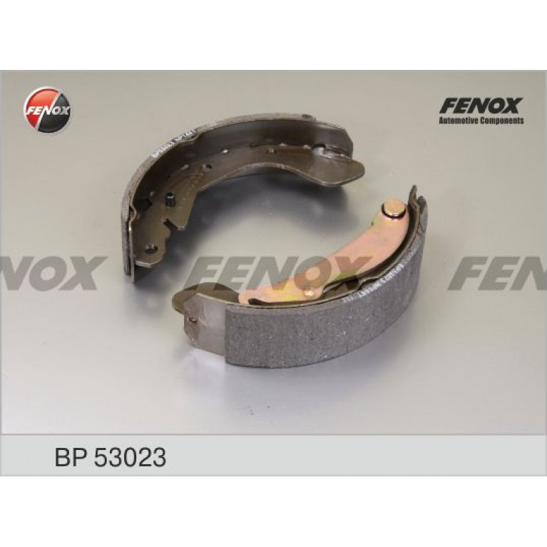 Колодки тормозные DAEWOO Nexia,Espero,Lanos,Nubira (88-) задние барабанные (4шт.) FENOX